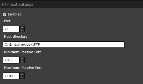 DCM FTP host