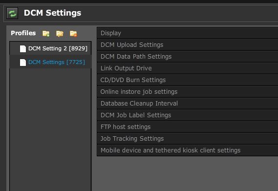 dcmsettings