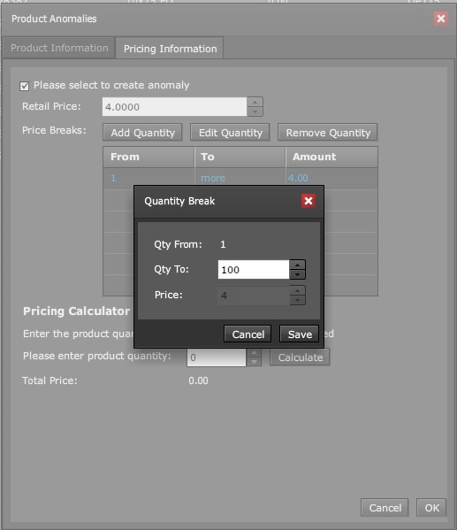 edit Quantity
